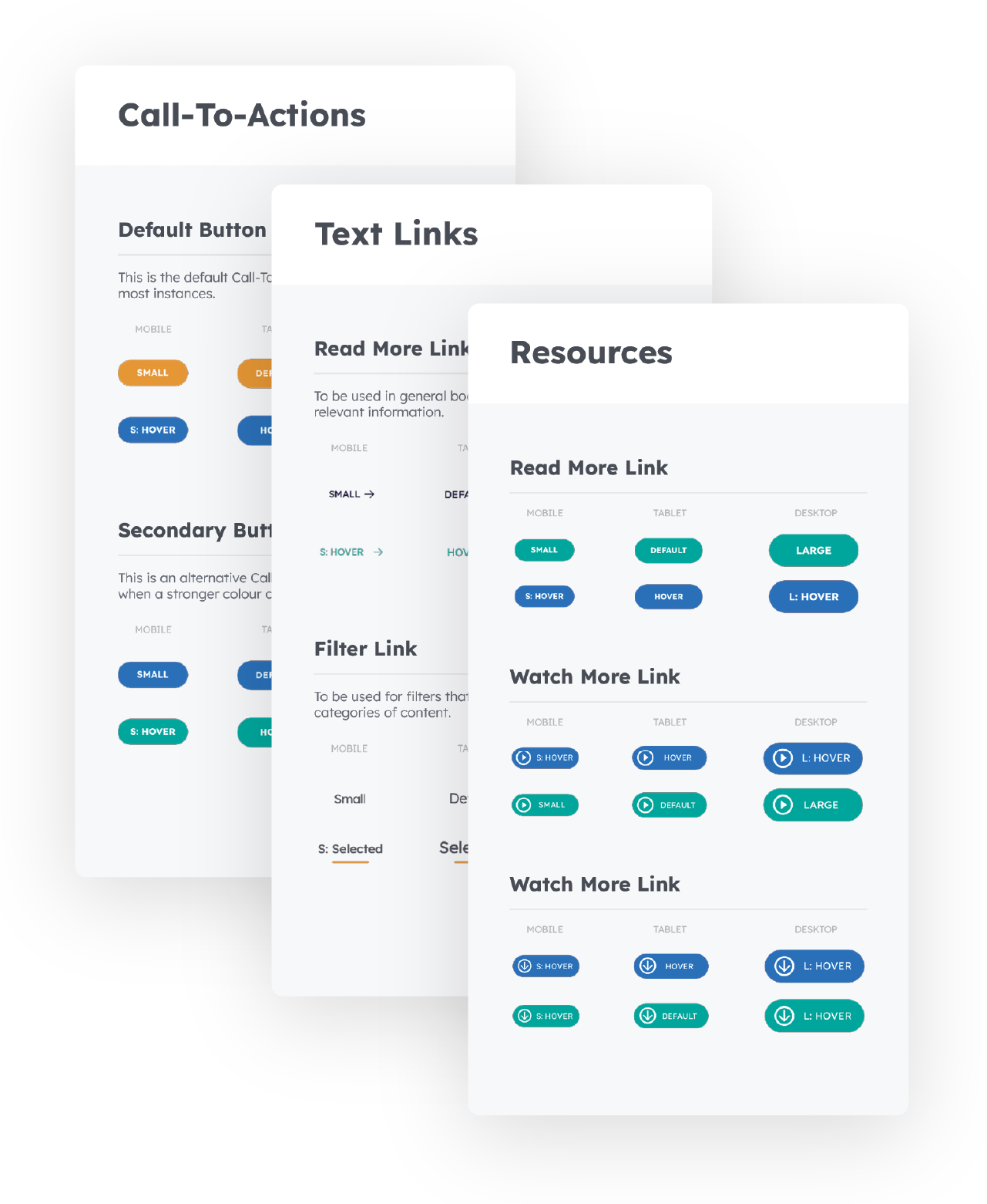 Design System Example mobile